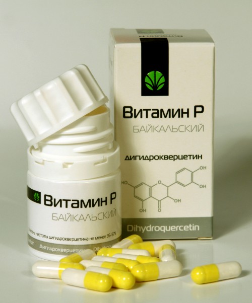 Витамин Р Байкальский - vitamin P taxifolin